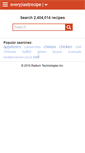 Mobile Screenshot of everylastrecipe.com